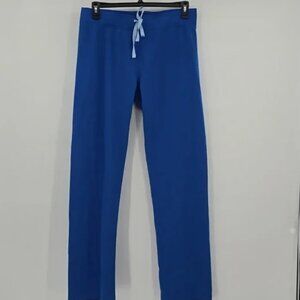 Figs Livingston Royal Blue Scrub Pants Size M Tall